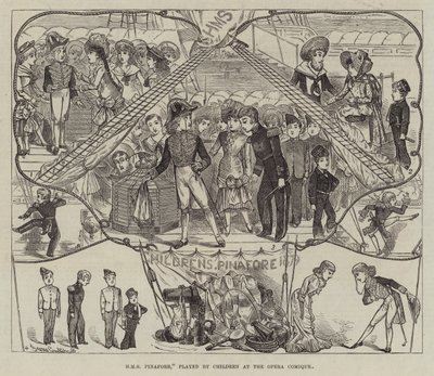 HMS Pinafore, interpretato da bambini all