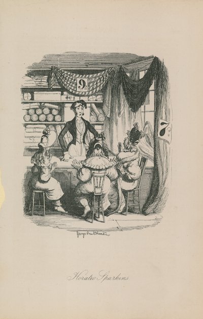 Horatio Sparkins da George Cruikshank