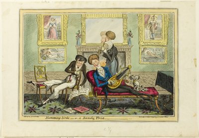 Colibrì, o Un trio elegante da George Cruikshank