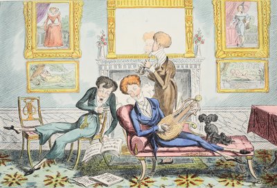 Colibrì o Un trio elegante da George Cruikshank