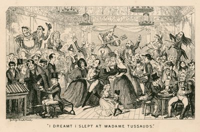 Ho sognato di dormire al Madame Tussauds da George Cruikshank