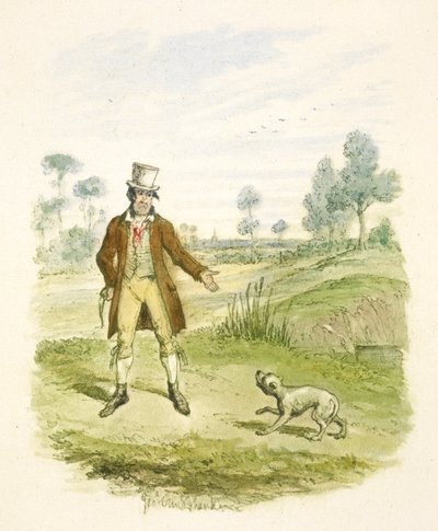 Illustrazione per "Oliver Twist" da George Cruikshank