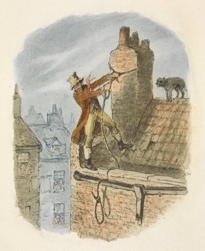 Illustrazione per "Oliver Twist" da George Cruikshank