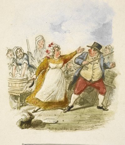 Illustrazione per "Oliver Twist" da George Cruikshank