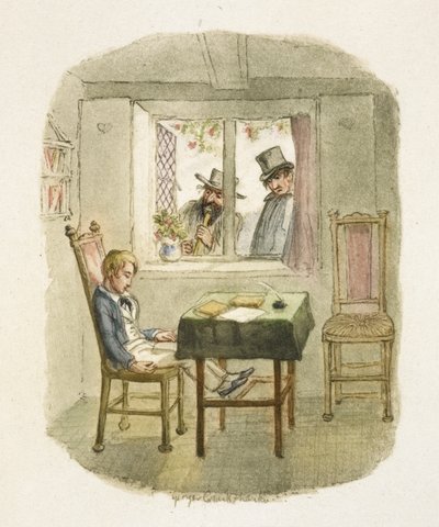 Illustrazione per "Oliver Twist" da George Cruikshank