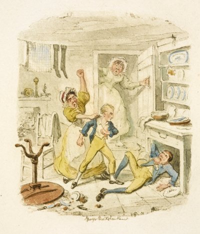 Illustrazione per "Oliver Twist" da George Cruikshank