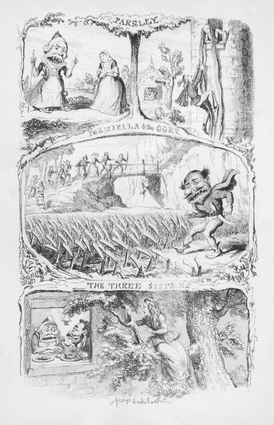 Illustrazione per Il Pentamerone di George Cruikshank da George Cruikshank