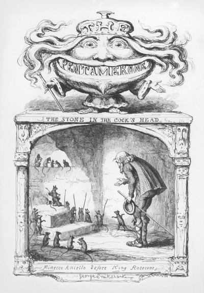 Illustrazione per Il Pentamerone di George Cruikshank da George Cruikshank