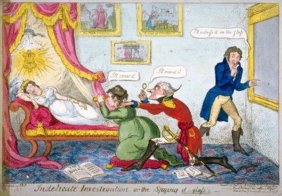 Indagine indelicata o il vetro spia da George Cruikshank