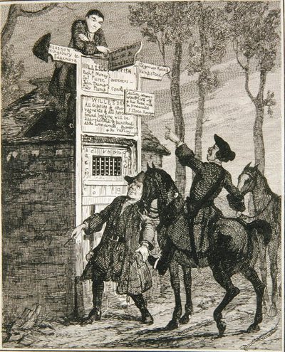 Jack scappa dalla gabbia a Willesden, illustrazione da 