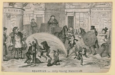 Giovani barcaioli allegri da George Cruikshank