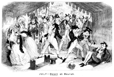 Luglio - Giù a Beulah da George Cruikshank