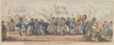 Sbarco dei tesori, o risultati della spedizione polare!!! da George Cruikshank