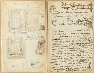 Lettera: Fermate il ladro da George Cruikshank