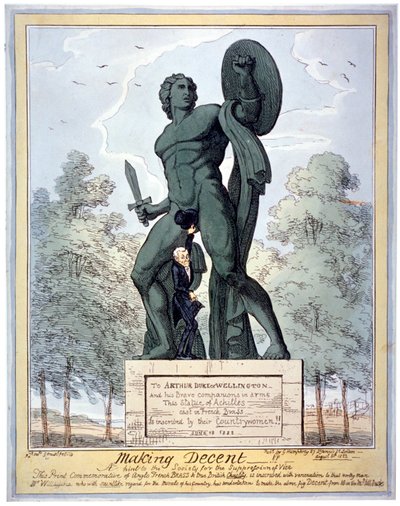 Fare decente!! Un suggerimento alla società per la soppressione del vizio, 1822 da George Cruikshank