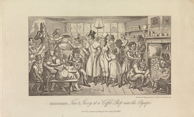 Mezzanotte, Tom & Jerry in una caffetteria... da George Cruikshank
