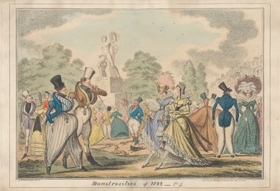 Mostruosità del 1822 - Pt. 5 da George Cruikshank