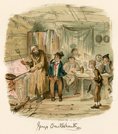 Oliver Twist da George Cruikshank