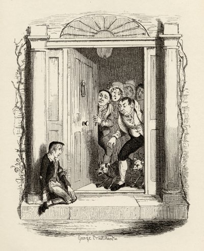 Oliver Twist alla porta della signora Maylie, da 