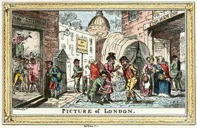 Immagine di Londra da George Cruikshank