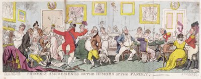 Divertimenti principeschi o Gli umori della famiglia da George Cruikshank