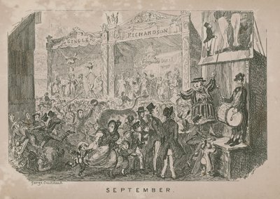Fiera di Settembre da George Cruikshank