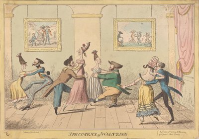 Esempi di valzer da George Cruikshank