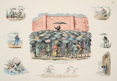 Cappella di San Swithun, Cold-bath fields, pub. 1833 da George Cruikshank