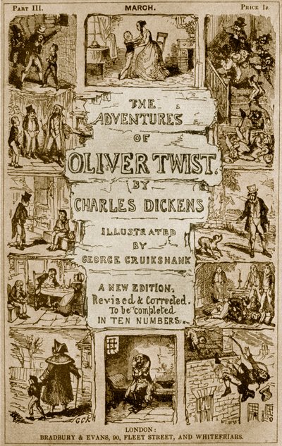 Le Avventure di Oliver da George Cruikshank