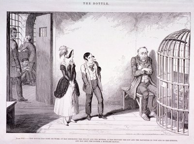 La bottiglia da George Cruikshank