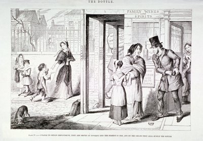 La Bottiglia da George Cruikshank
