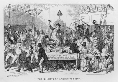 La Carta, Una Scena Comune da George Cruikshank