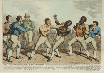 La fine della battaglia trionfante da George Cruikshank