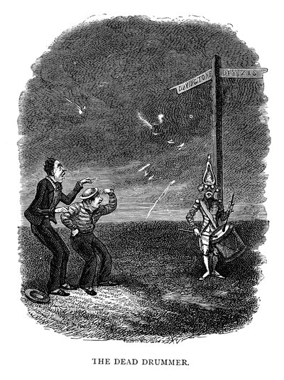 Il tamburino morto, 1840 da George Cruikshank