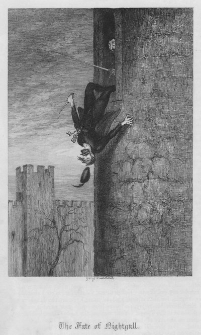 Il destino di Nightgall (incisione) da George Cruikshank