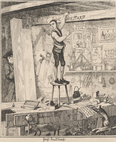 Il nome sulle travi da George Cruikshank