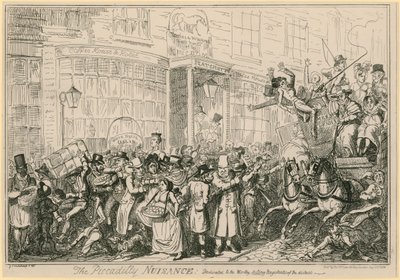 Il fastidio di Piccadilly: dedicato ai degni magistrati attivi del distretto da George Cruikshank