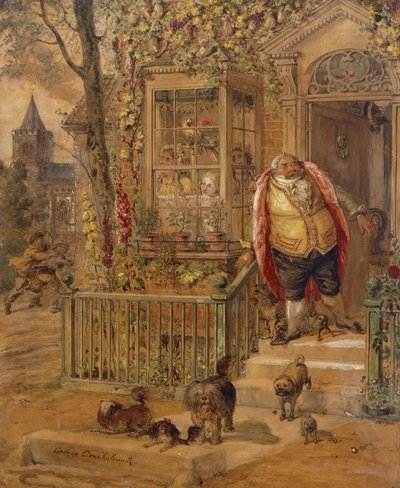 Il colpo di fuga da George Cruikshank