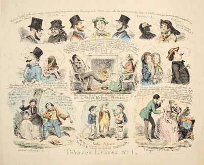 Foglie di tabacco n. 1 da George Cruikshank