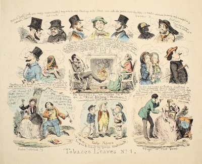 Foglie di tabacco n. 1 da George Cruikshank