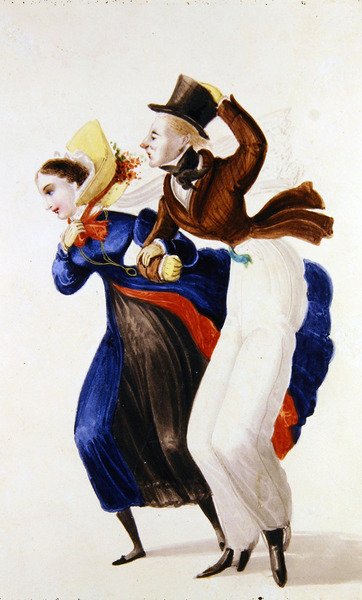 Mode invernali da George Cruikshank
