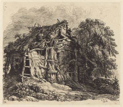 Capanna gallese a Machynllaeth da George Cuitt the Younger