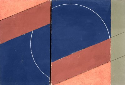 Pittura - Cerchio interrotto, 2000 da George Dannatt