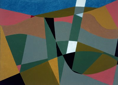 Paesaggio con albero, 2001 da George Dannatt