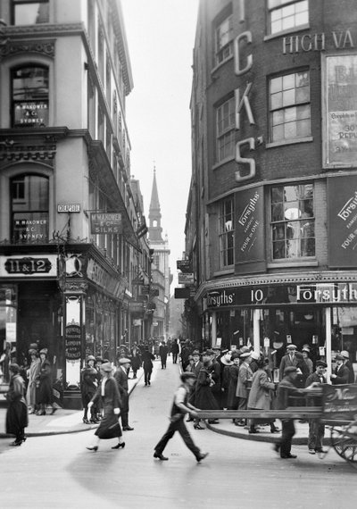 Cheapside, City of London, c1920s da George Davison Reid