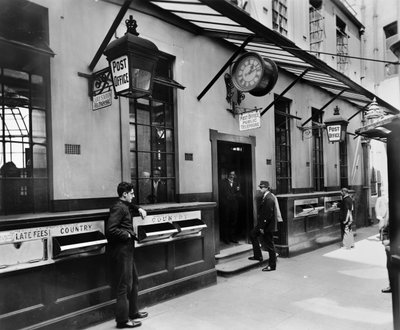 Ufficio postale di Lombard Street, Città di Londra, fine XIX-inizio XX secolo da George Davison Reid