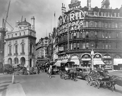 Piccadilly Circus, Città di Westminster, Londra, inizio XX secolo da George Davison Reid