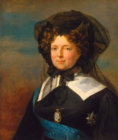 Imperatrice Maria Feodorovna di Russia, 1820s da George Dawe