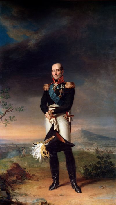 Ritratto del feldmaresciallo conte Mikhail Barklay-de-Tolli, 1829 da George Dawe