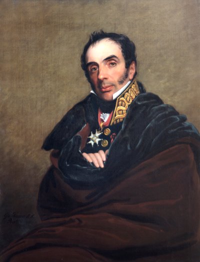 Ritratto del generale Miguel Ricardo da Alava, soldato spagnolo da George Dawe